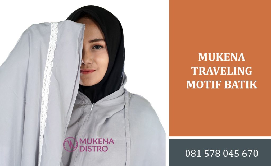 Mukena Traveling Motif Batik
